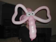 balloon elephant hat